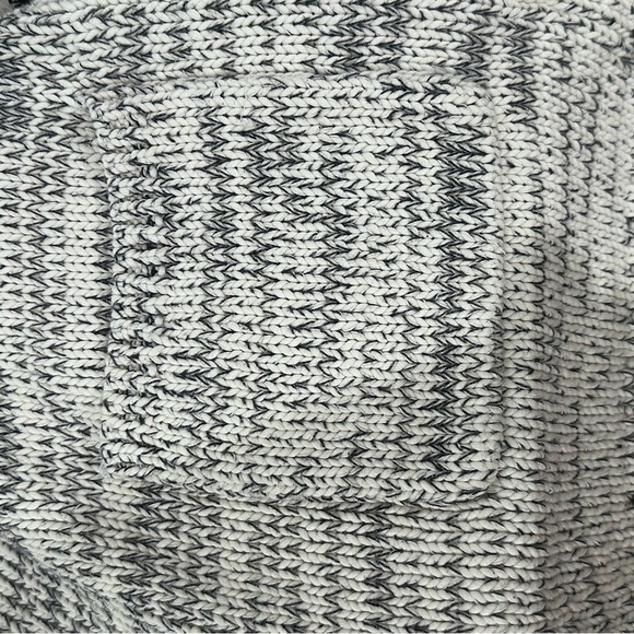 GAP Cardigan Y2K Open Front Chunky Knit Sweater Collar & Pockets Small - Picture 7 of 7